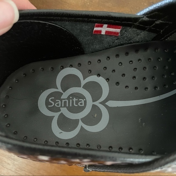 Sanita gray embossed nursing career comfort‎ clogs - Picture 7 of 7